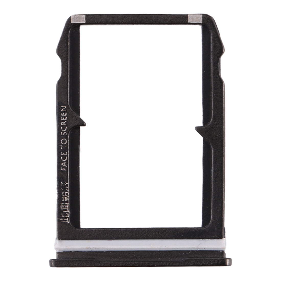 SIM Card Tray + SIM Card Tray for Xiaomi Mi 6(Black)