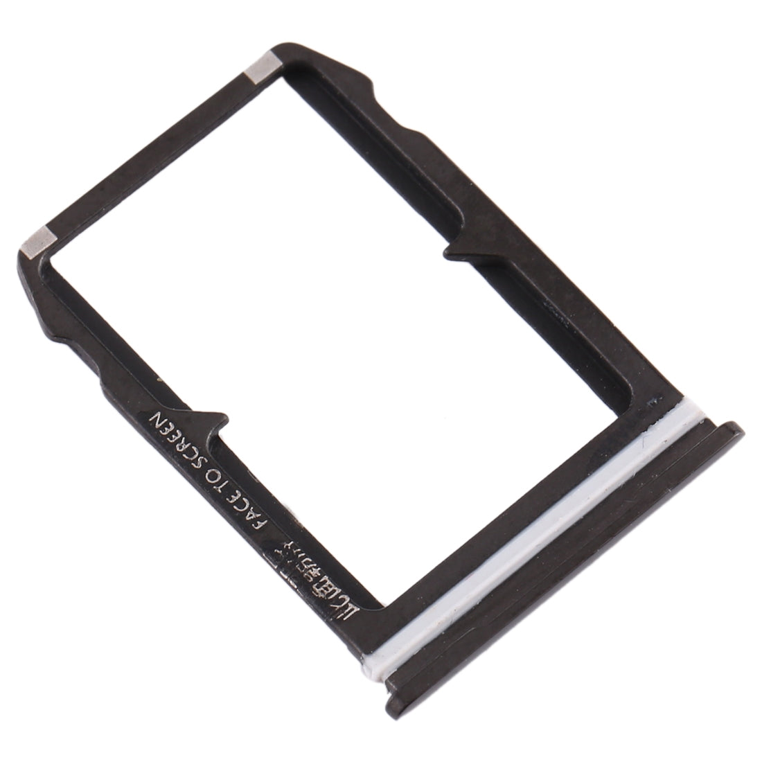 SIM Card Tray + SIM Card Tray for Xiaomi Mi 6(Black)