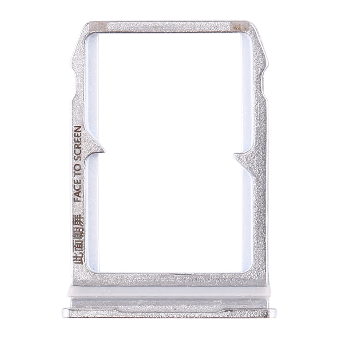 SIM Card Tray + SIM Card Tray for Xiaomi Mi 6(Silver)