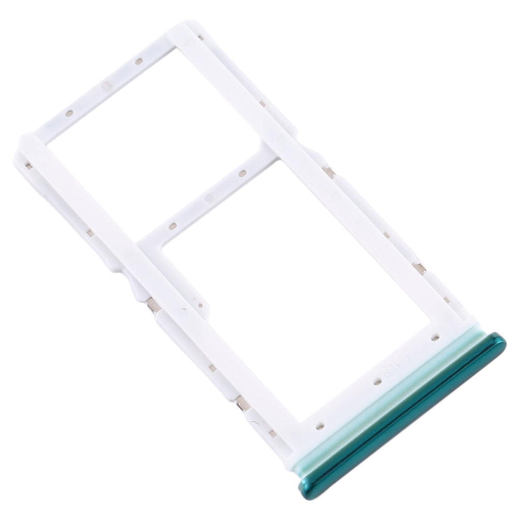 SIM Card Tray + SIM Card Tray / Micro SD Card Tray for Xiaomi Redmi Note 8 Pro (Green)