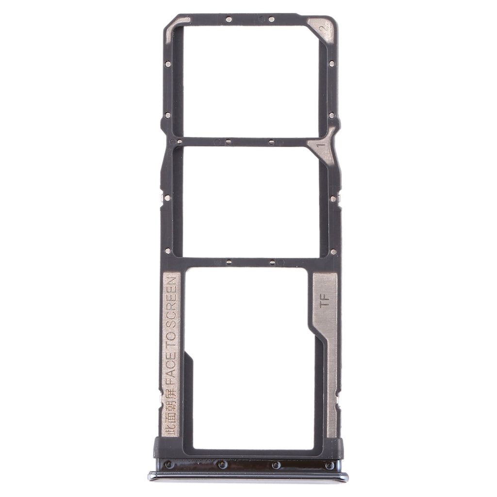 SIM Card Tray + SIM Card Tray + Micro SD Card Tray for Xiaomi Redmi Note 8 (Silver)