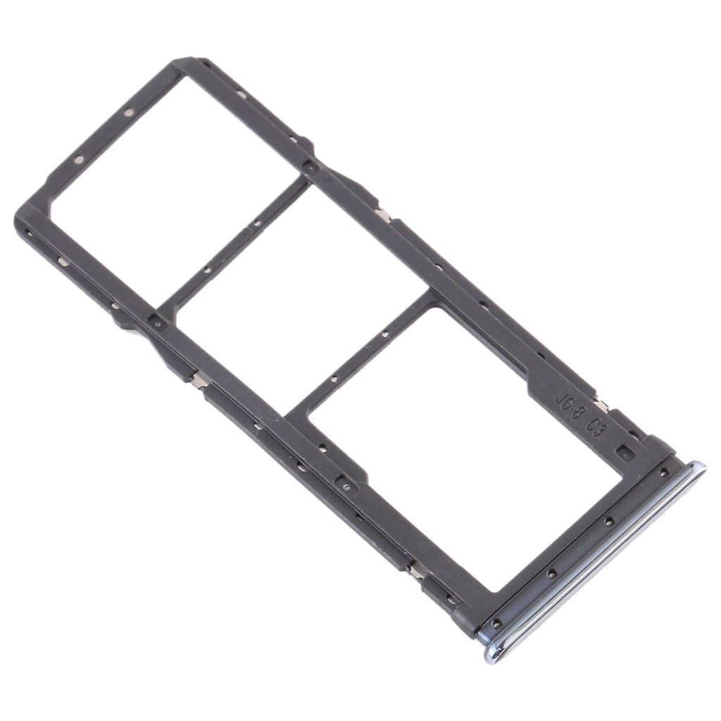 SIM Card Tray + SIM Card Tray + Micro SD Card Tray for Xiaomi Redmi Note 8 (Silver)