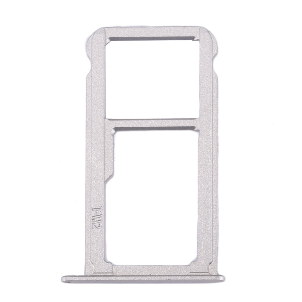 For Huawei nova SIM Card Tray & SIM / Micro SD Card Tray(Silver)