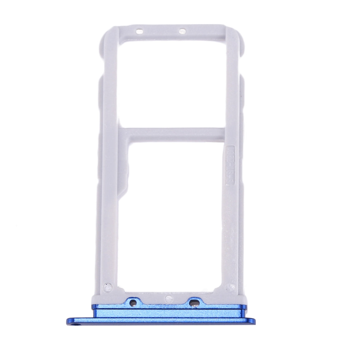 For Huawei Honor 9 SIM Card Tray & SIM / Micro SD Card Tray(Blue)