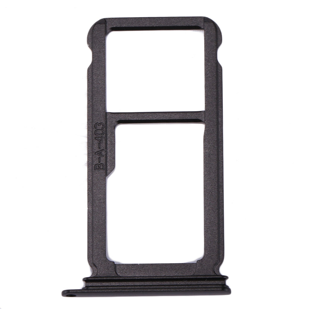 For Huawei P10 Plus SIM Card Tray & SIM / Micro SD Card Tray(Black)
