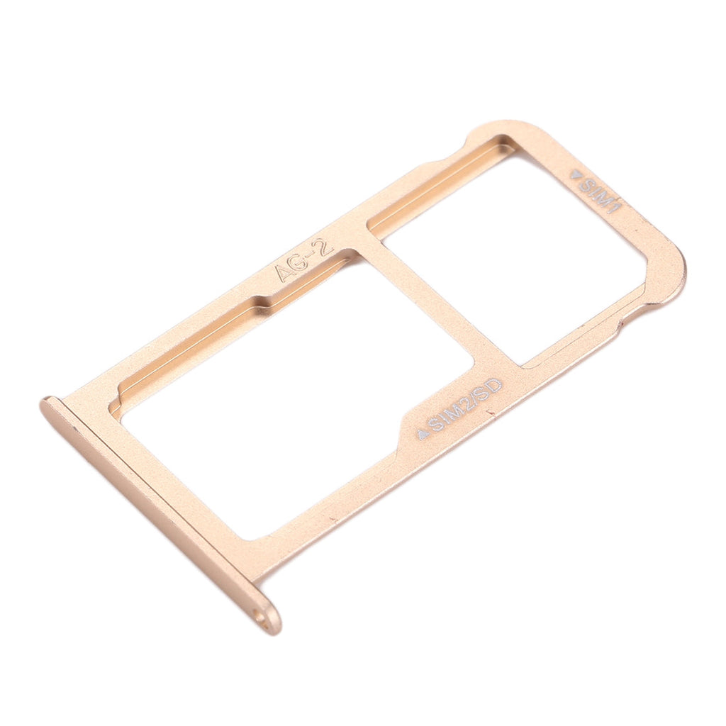 For Huawei P10 SIM Card Tray & SIM / Micro SD Card Tray(Gold)