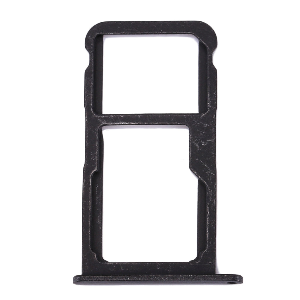For Huawei Honor 8 Lite / P8 Lite 2017 SIM Card Tray & SIM / Micro SD Card Tray(Black)