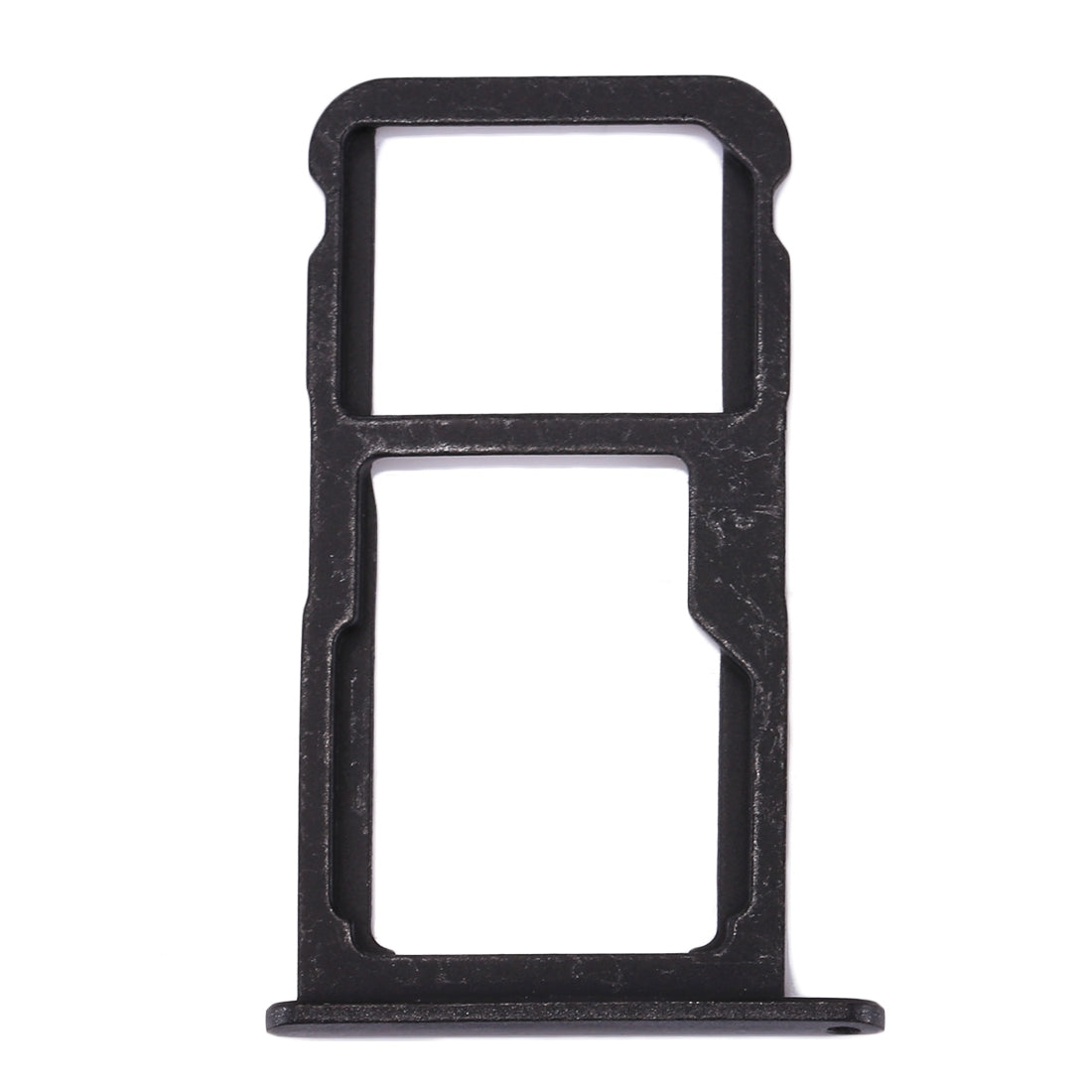 For Huawei Honor 8 Lite / P8 Lite 2017 SIM Card Tray & SIM / Micro SD Card Tray(Black)