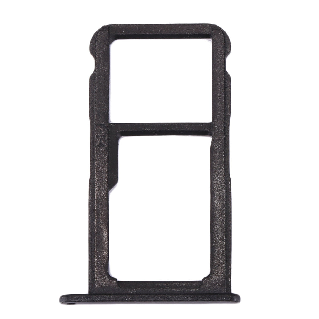 For Huawei Honor 8 Lite / P8 Lite 2017 SIM Card Tray & SIM / Micro SD Card Tray(Black)