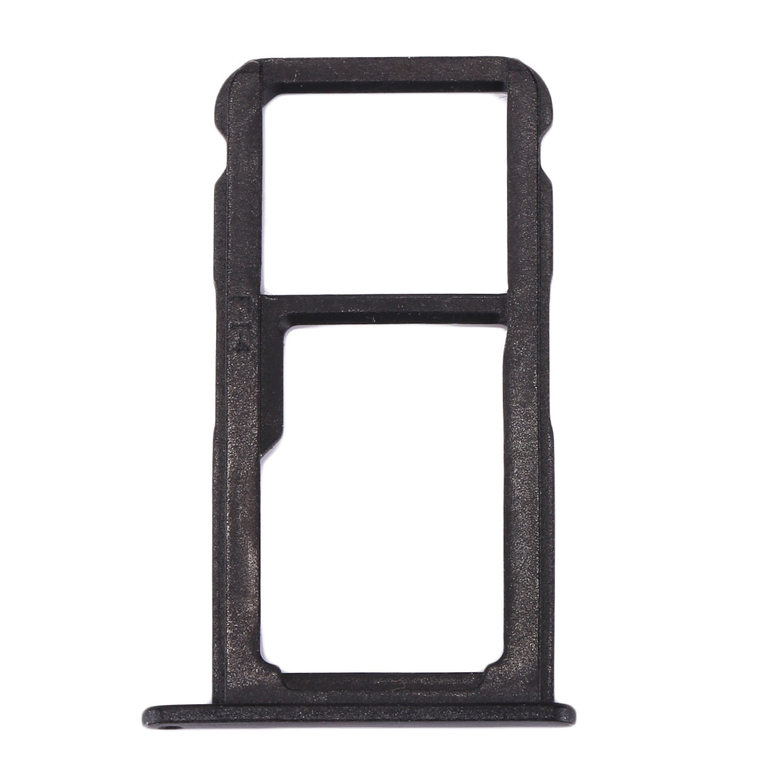 For Huawei Honor 8 Lite / P8 Lite 2017 SIM Card Tray & SIM / Micro SD Card Tray(Black)
