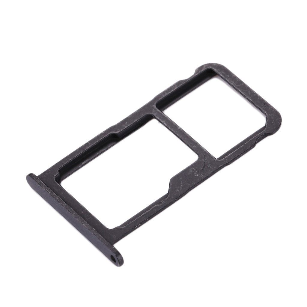 For Huawei Honor 8 Lite / P8 Lite 2017 SIM Card Tray & SIM / Micro SD Card Tray(Black)