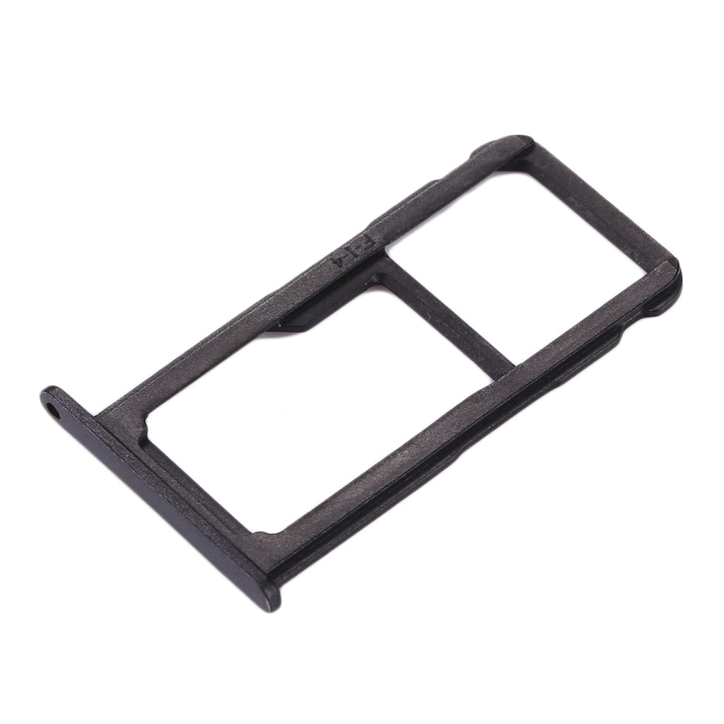 For Huawei Honor 8 Lite / P8 Lite 2017 SIM Card Tray & SIM / Micro SD Card Tray(Black)