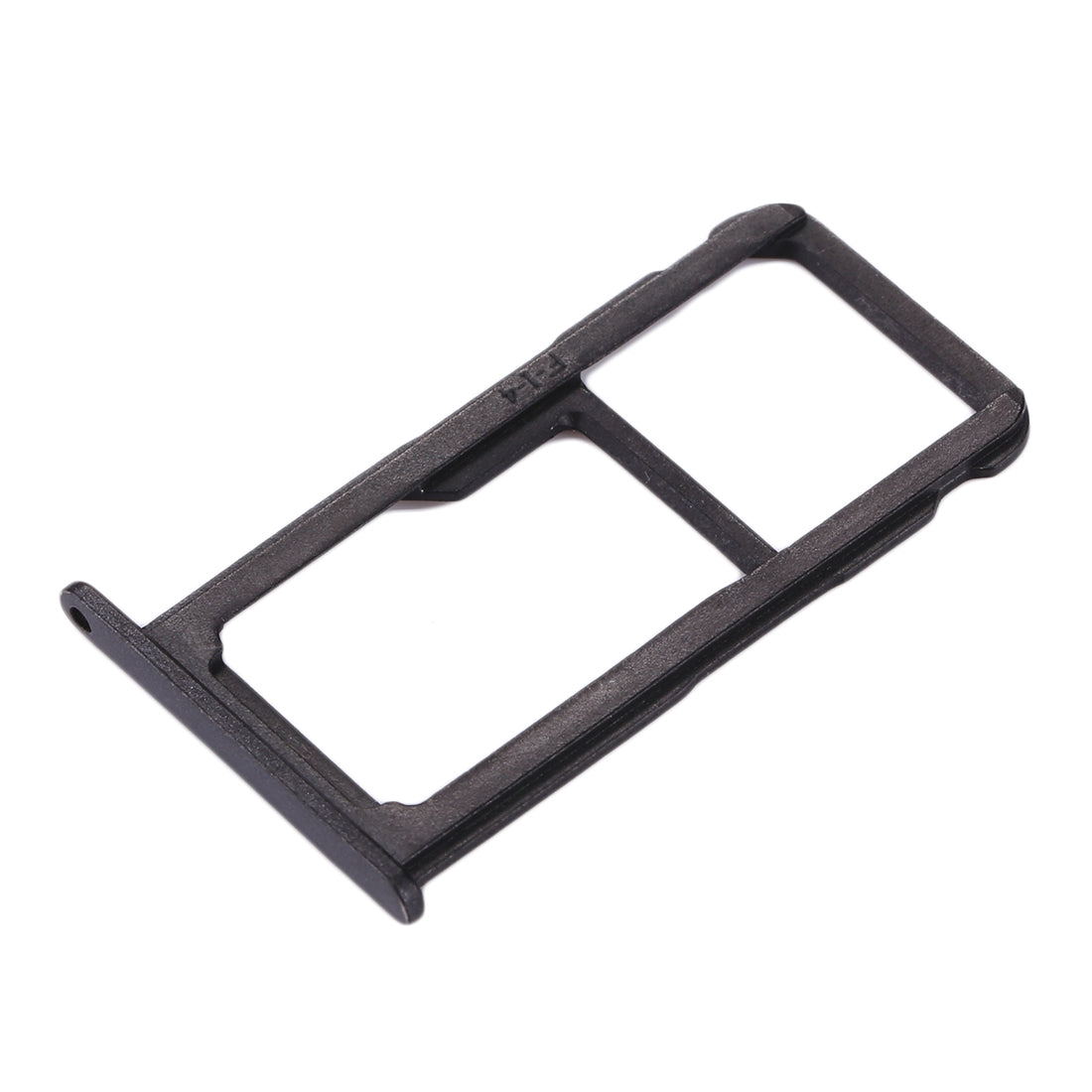 For Huawei Honor 8 Lite / P8 Lite 2017 SIM Card Tray & SIM / Micro SD Card Tray(Black)