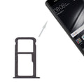For Huawei Mate 9 SIM Card Tray & SIM / Micro SD Card Tray(Black)