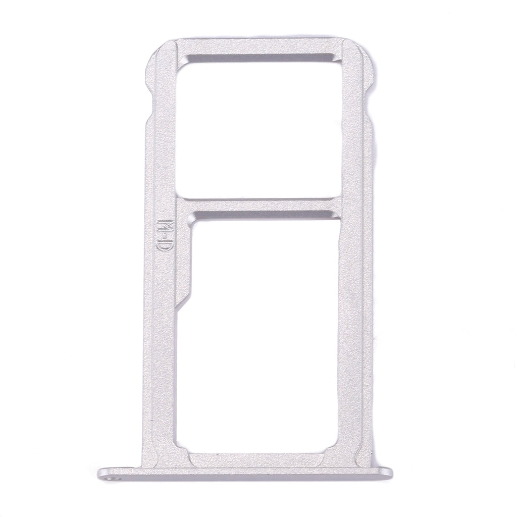 For Huawei Mate 9 SIM Card Tray & SIM / Micro SD Card Tray(Silver)