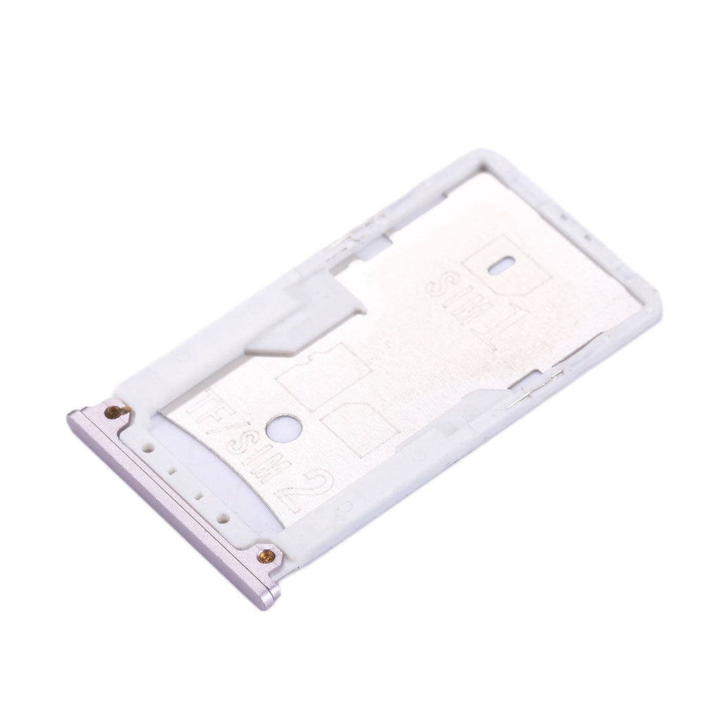 For Xiaomi Redmi 4 SIM & SIM / TF Card Tray(Grey)