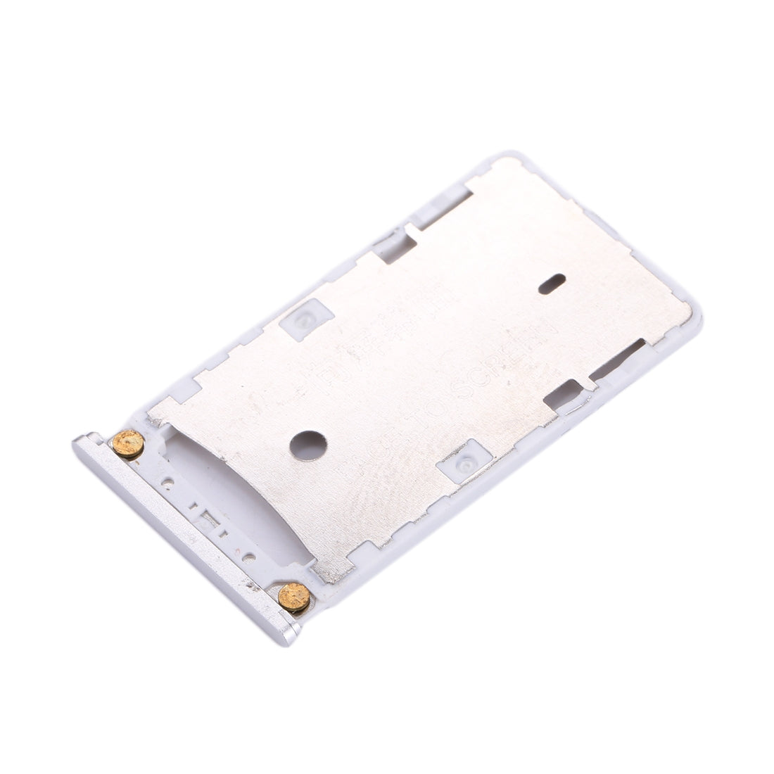 For Xiaomi Redmi 4 SIM & SIM / TF Card Tray(Silver)