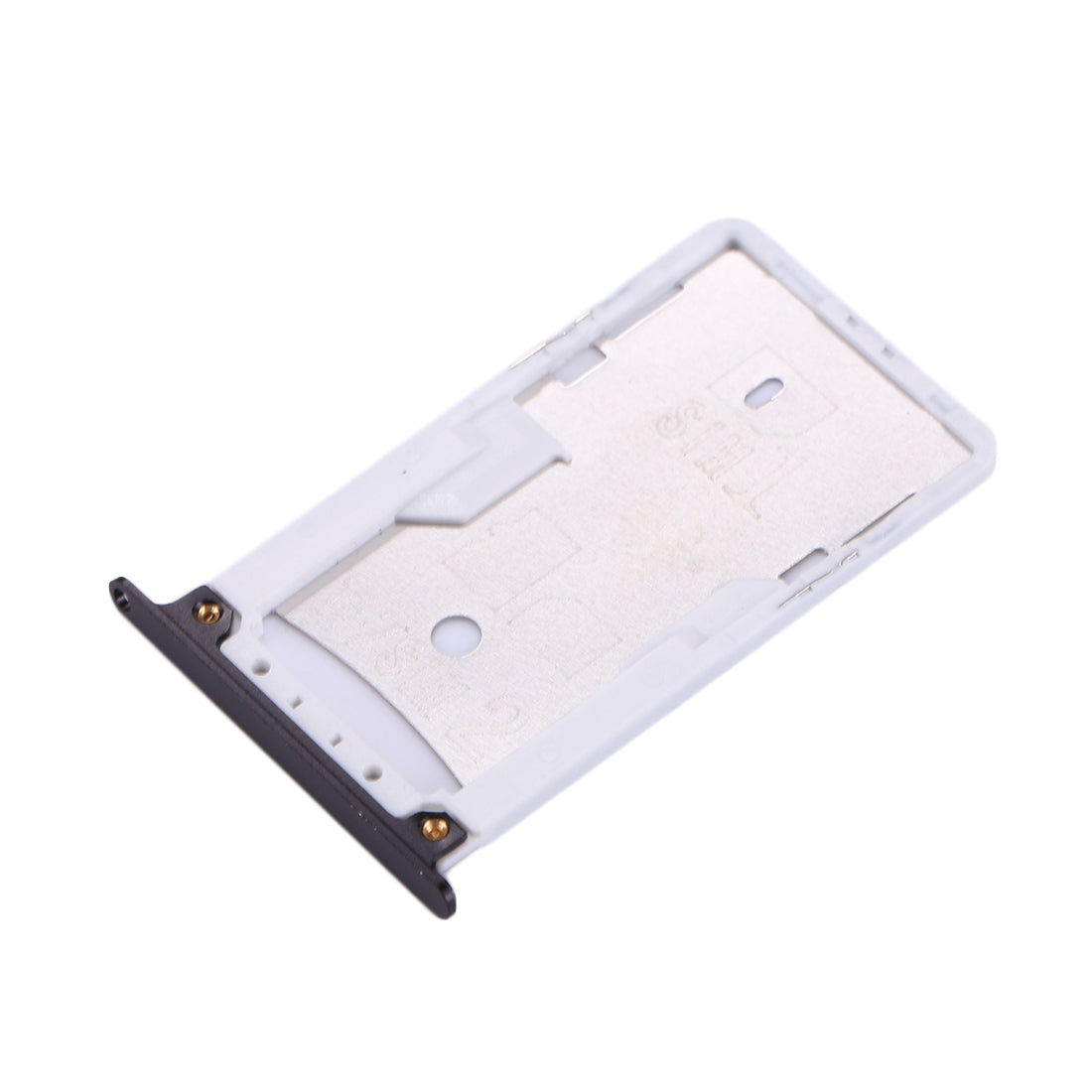 For Xiaomi Redmi Note 4 SIM & SIM / TF Card Tray(Black)