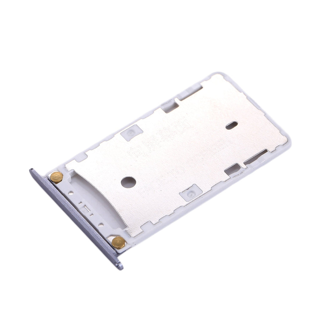 For Xiaomi Redmi Note 4 SIM & SIM / TF Card Tray(Grey)
