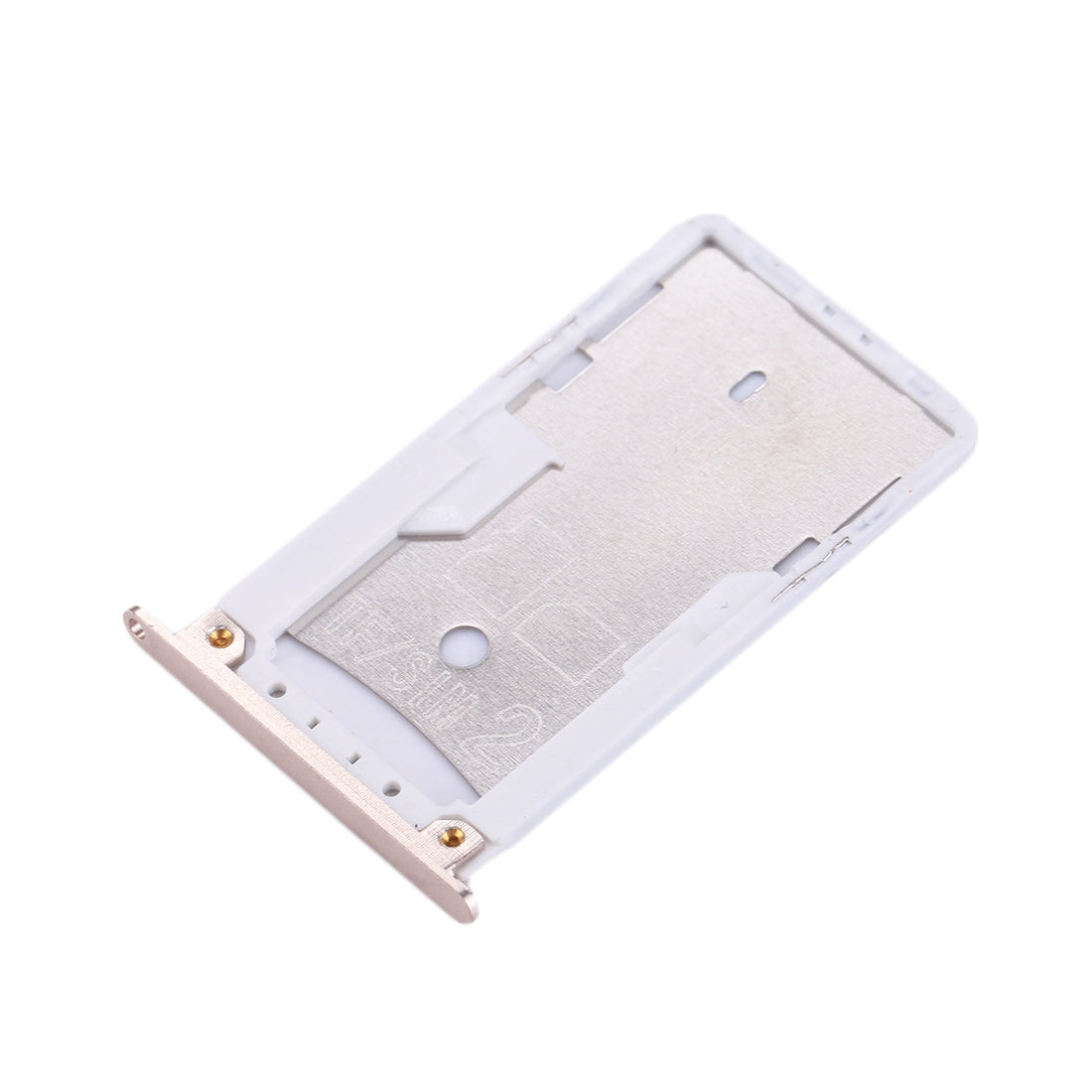 For Xiaomi Redmi Note 4 SIM & SIM / TF Card Tray(Gold)