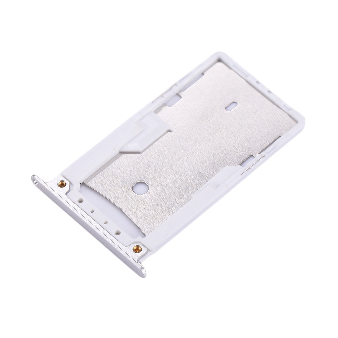For Xiaomi Redmi Note 4 SIM & SIM / TF Card Tray(Silver)