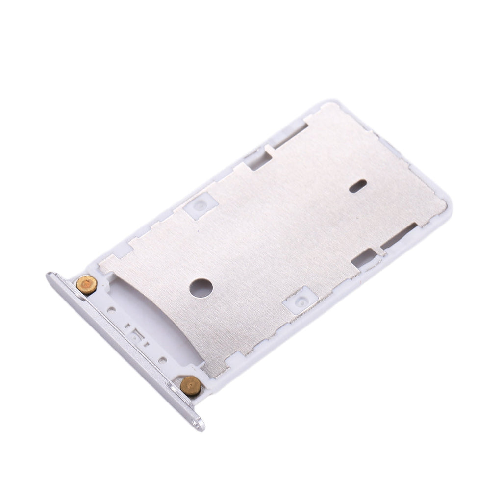 For Xiaomi Redmi Note 4 SIM & SIM / TF Card Tray(Silver)