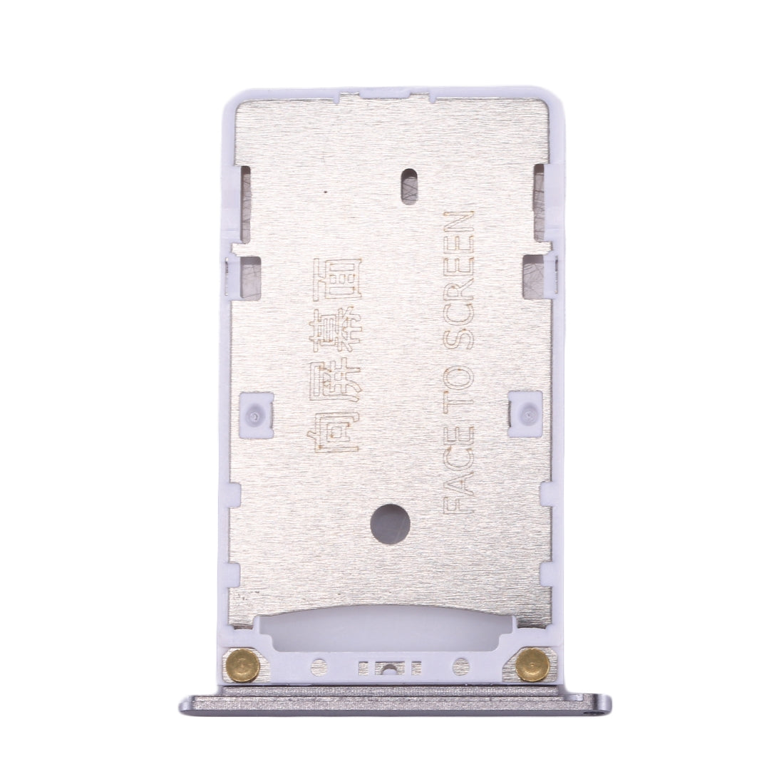 For Xiaomi Redmi Pro SIM & SIM / TF Card Tray(Grey)