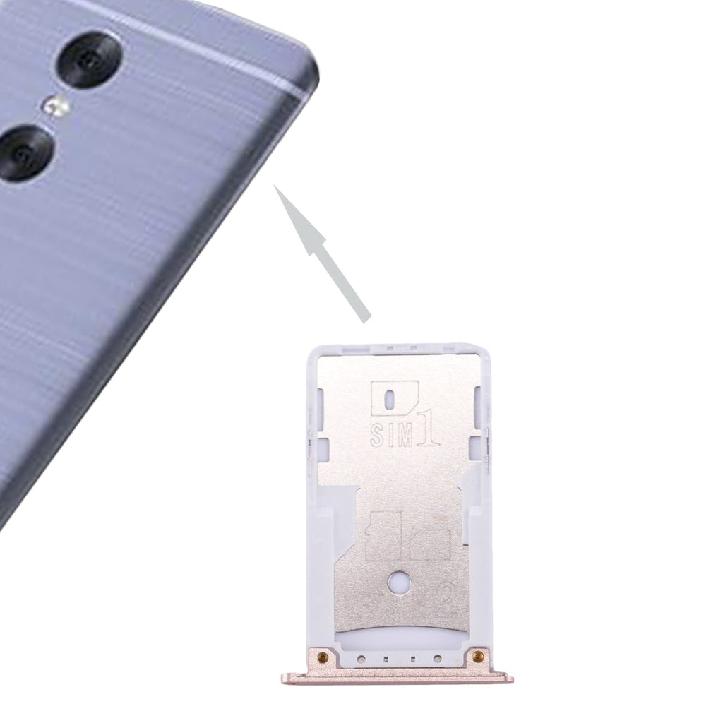 For Xiaomi Redmi Pro SIM & SIM / TF Card Tray(Gold)