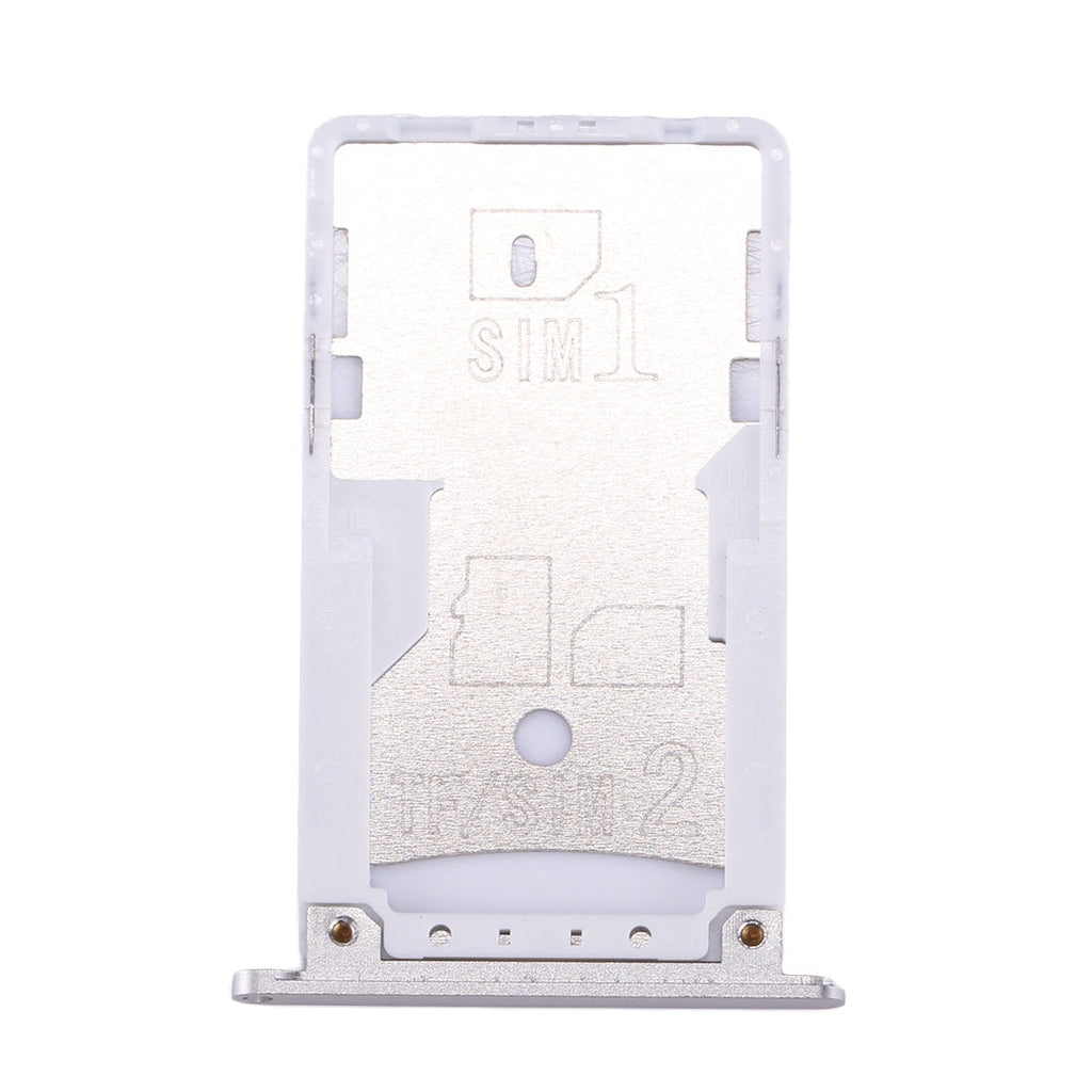 For Xiaomi Redmi Pro SIM & SIM / TF Card Tray(Silver)