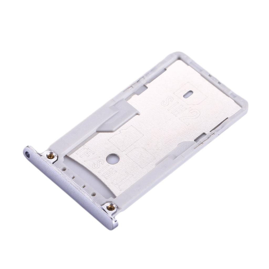 For Xiaomi Redmi Note 3 (Qualcomm Version) SIM & SIM / TF Card Tray(Grey)