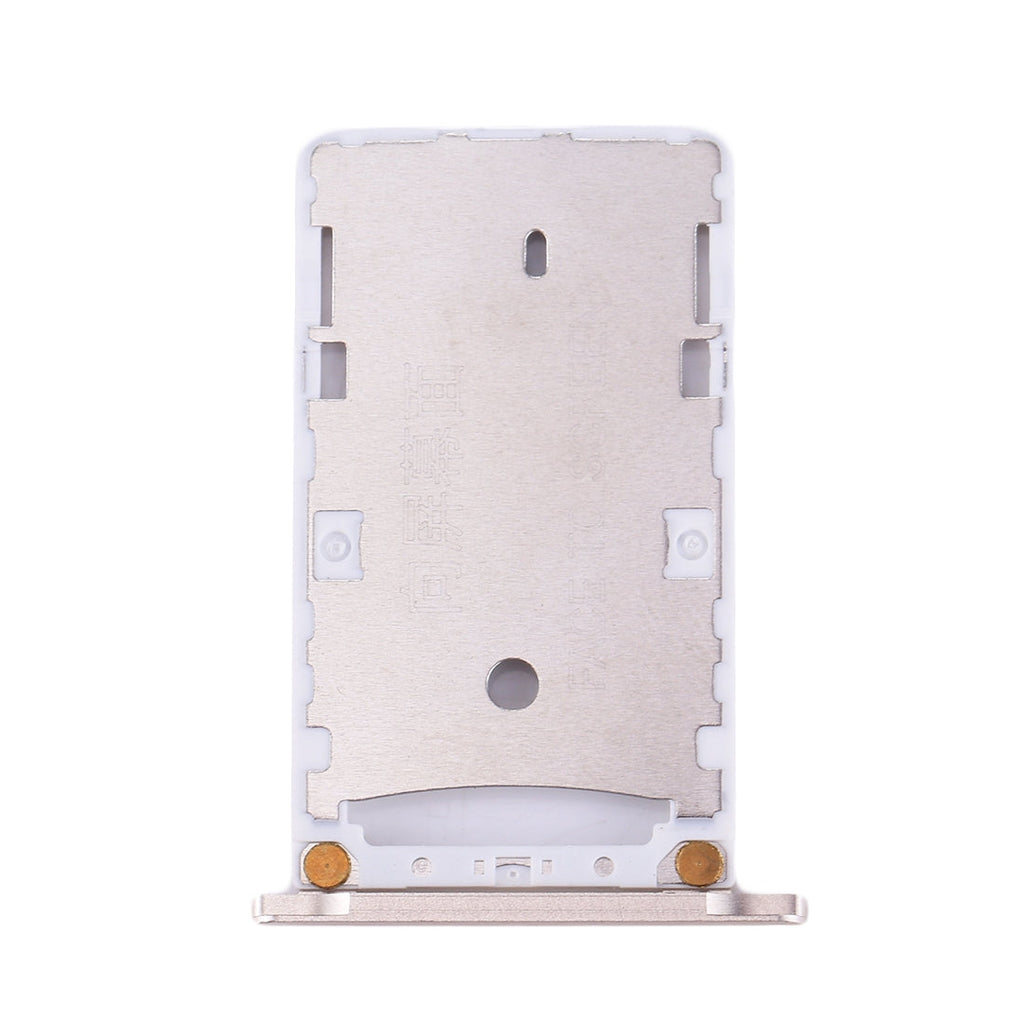 For Xiaomi Redmi Note 3 (Qualcomm Version) SIM & SIM / TF Card Tray(Gold)