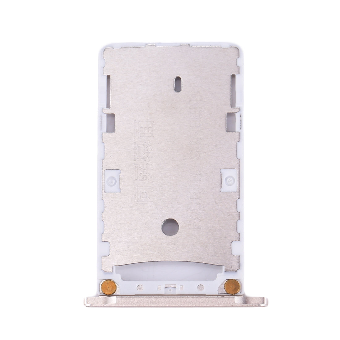 For Xiaomi Redmi Note 3 (Qualcomm Version) SIM & SIM / TF Card Tray(Gold)