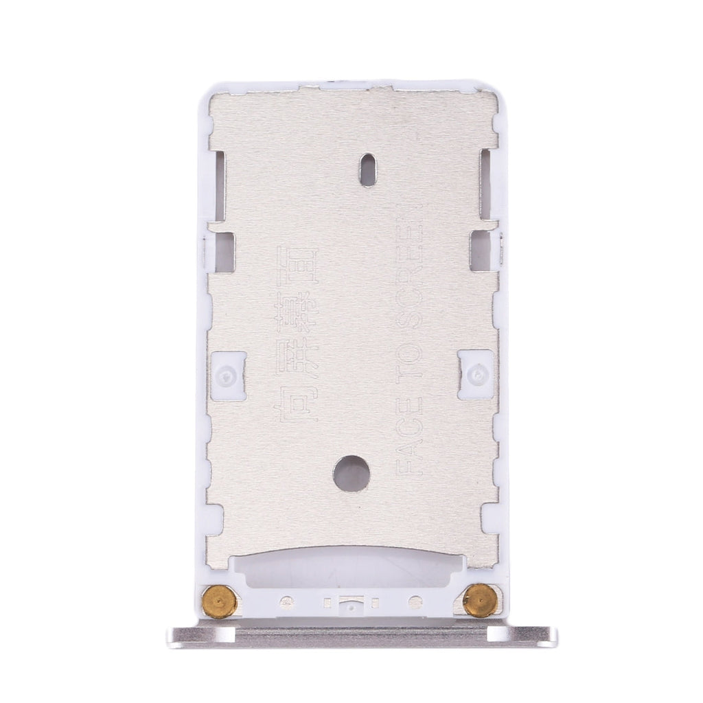 For Xiaomi Redmi Note 3 (Qualcomm Version) SIM & SIM / TF Card Tray(Silver)