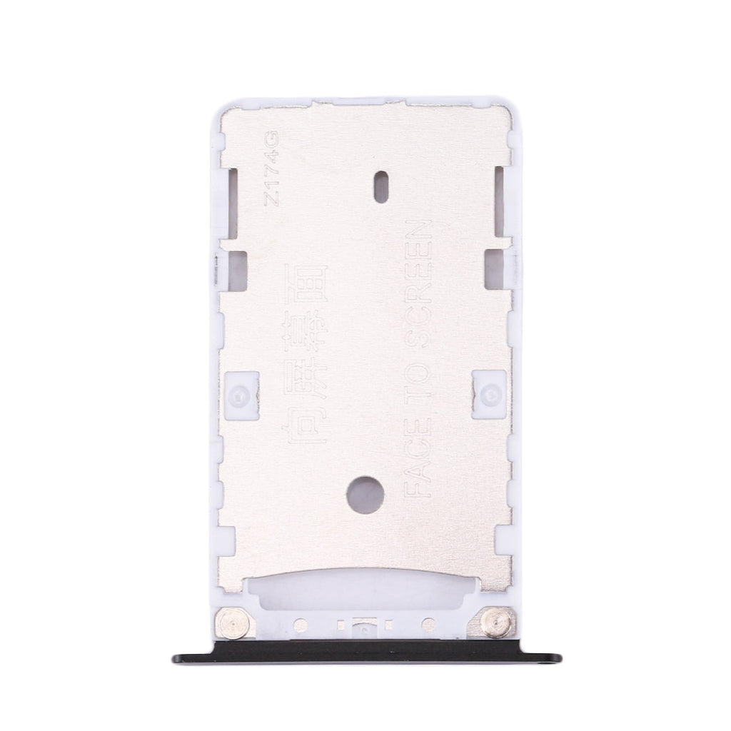 For Xiaomi Redmi Note 4X SIM & SIM / TF Card Tray(Black)