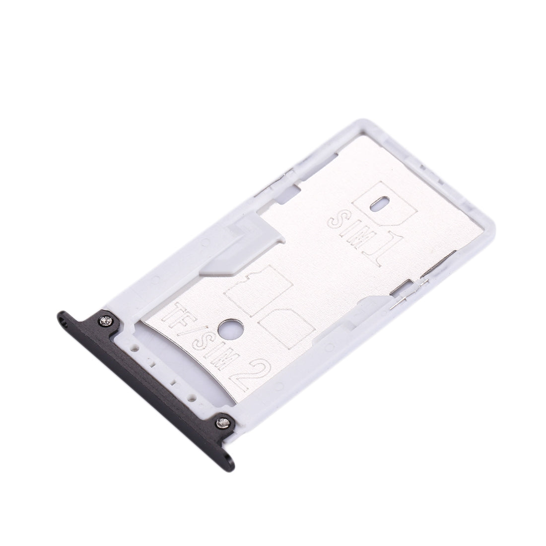 For Xiaomi Redmi Note 4X SIM & SIM / TF Card Tray(Black)