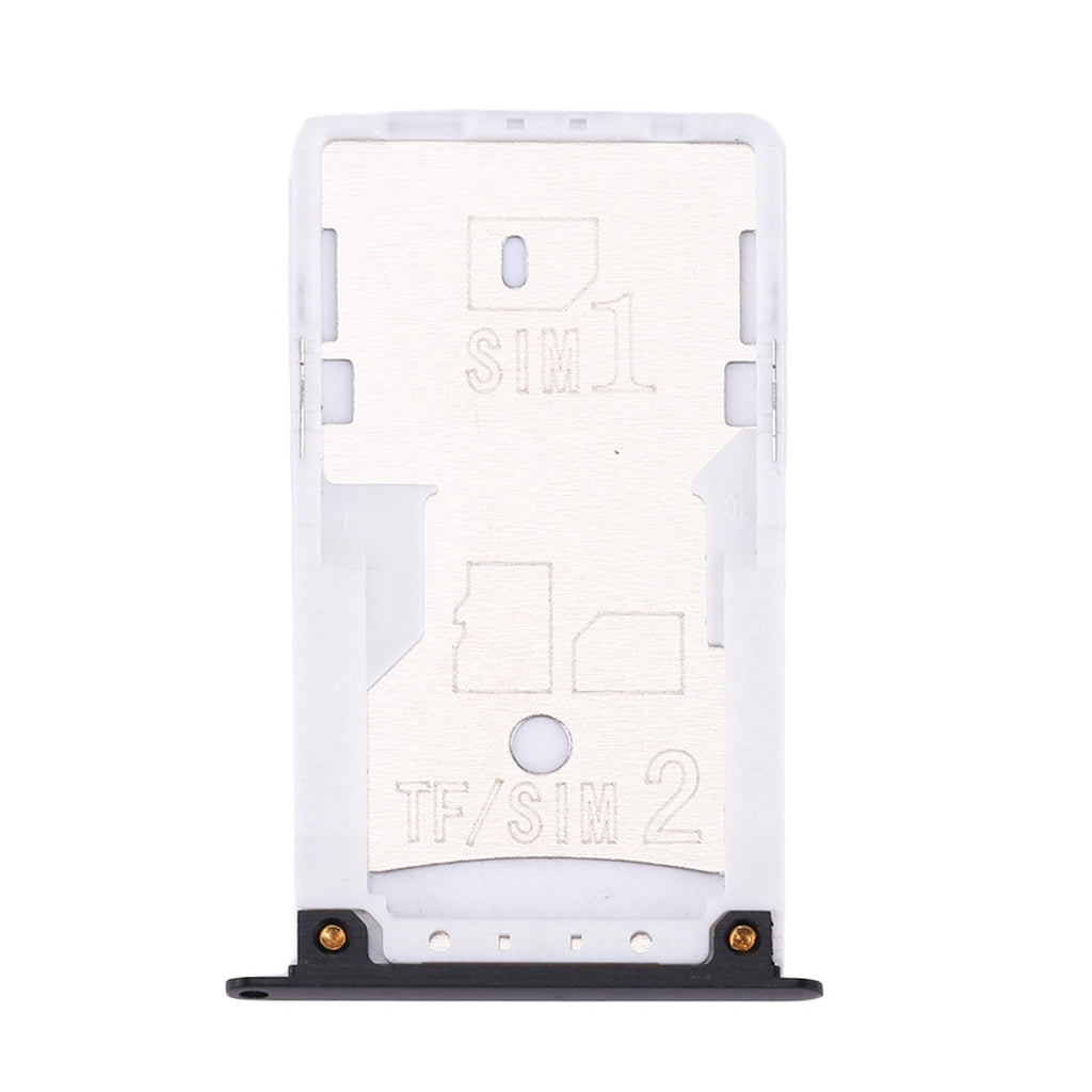 For Xiaomi Redmi 4X SIM & SIM / TF Card Tray(Black)