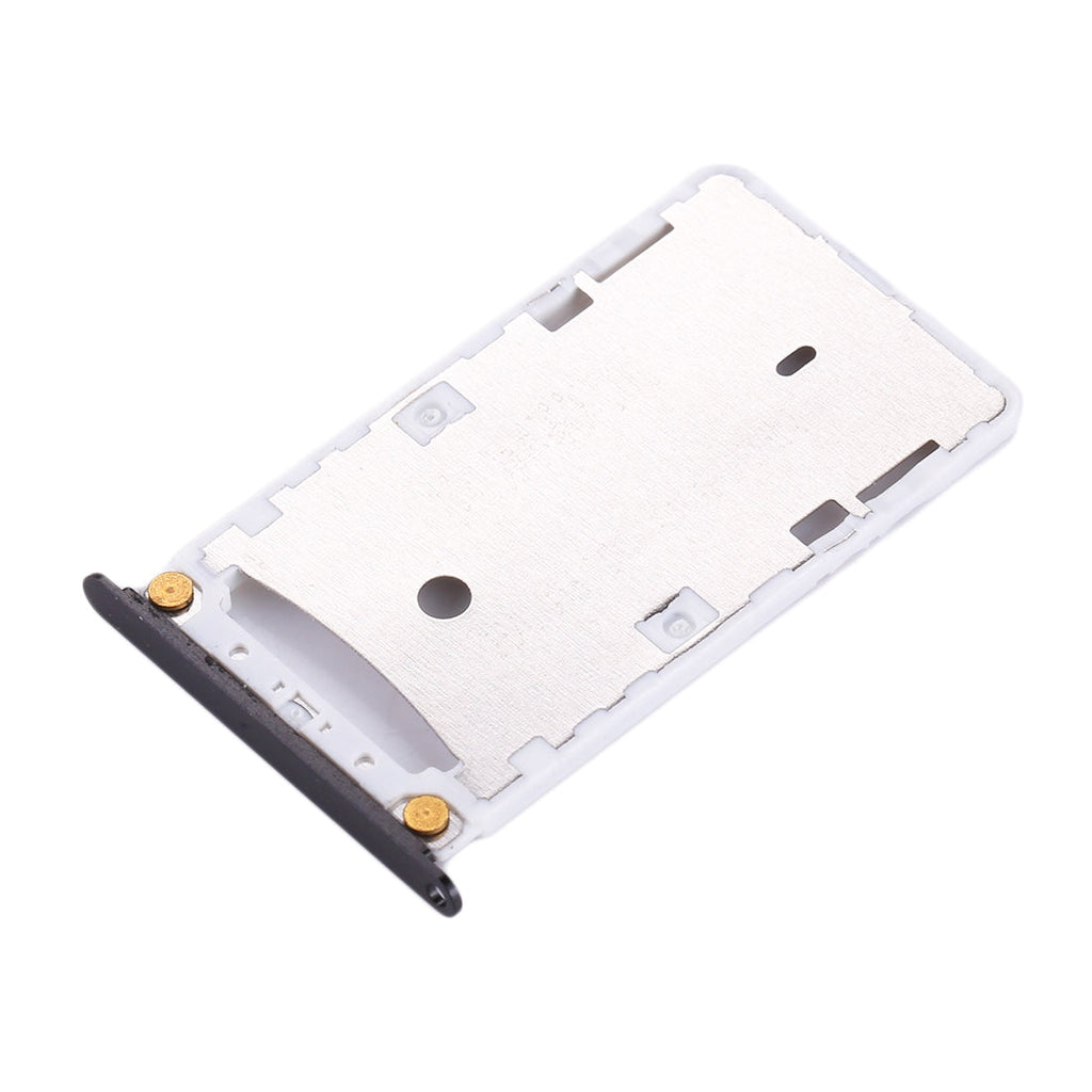 For Xiaomi Redmi 4X SIM & SIM / TF Card Tray(Black)