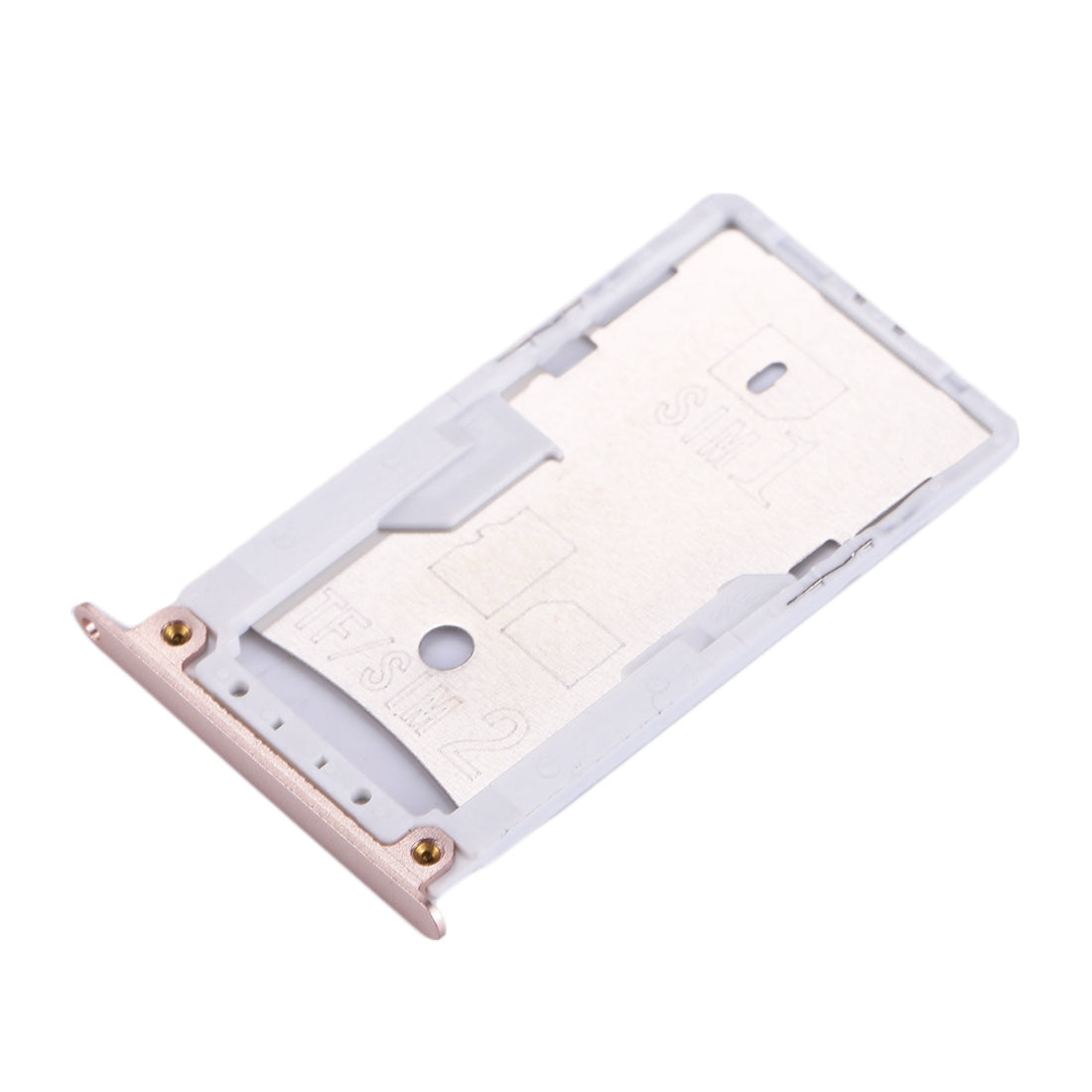For Xiaomi Redmi 4X SIM & SIM / TF Card Tray(Gold)