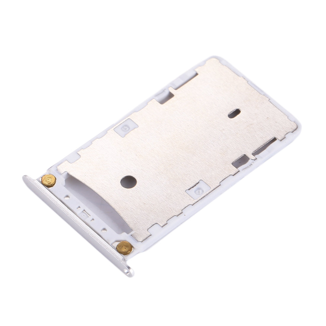 For Xiaomi Redmi 4X SIM & SIM / TF Card Tray(Silver)