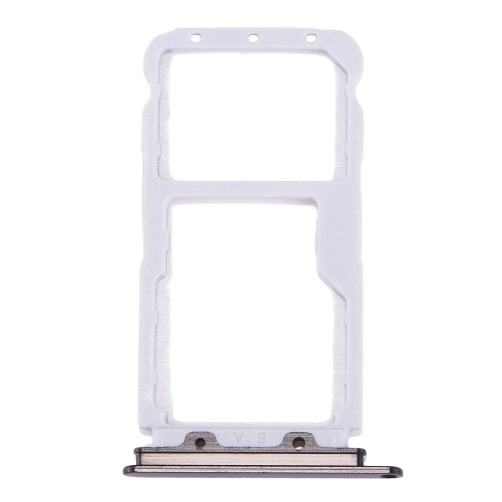 For Huawei nova 2 SIM Card Tray & SIM / Micro SD Card Tray(Black)