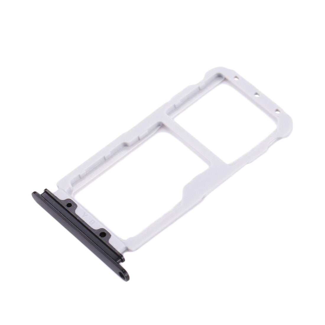 For Huawei nova 2 SIM Card Tray & SIM / Micro SD Card Tray(Black)