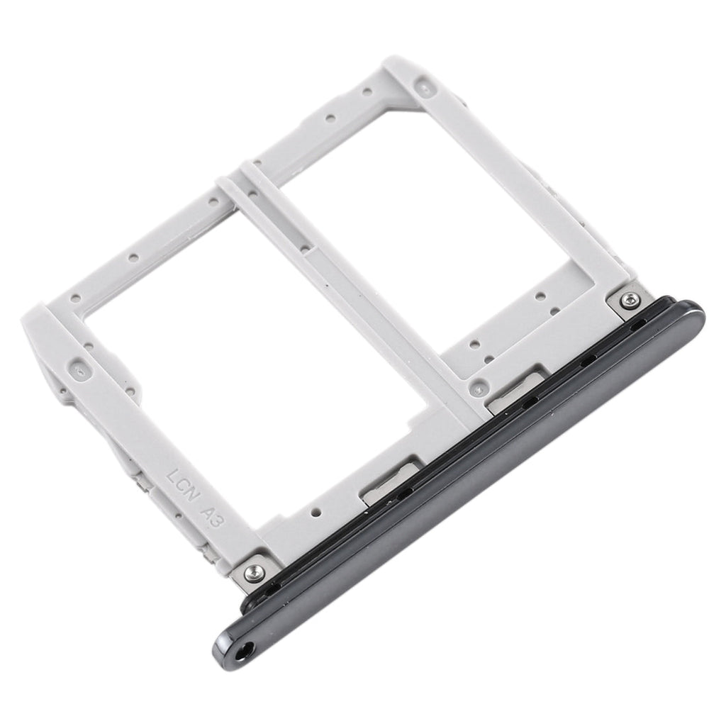 SIM Card Tray + Micro SD Card Tray for LG K40 / K12 Plus / X4 (2019) / X420EM / X420BMW / X420HM / X420 / X420N (Silver)