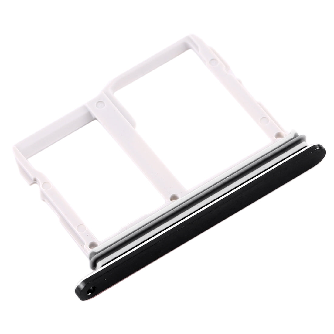 SIM Card Tray + Micro SD Card Tray for LG V40 ThinQ (Black)