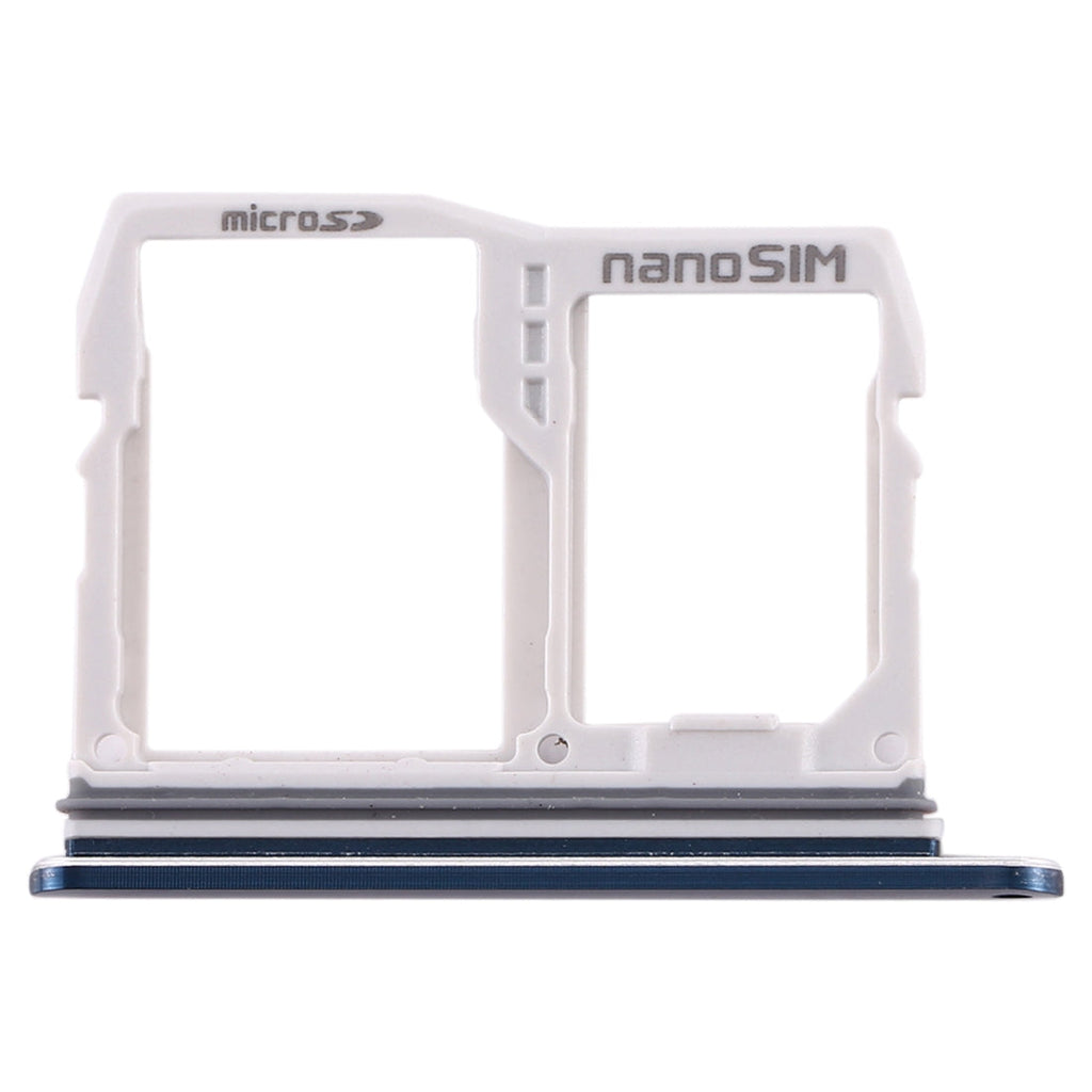 SIM Card Tray + Micro SD Card Tray for LG V40 ThinQ (Blue)