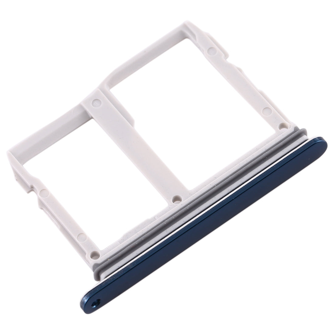 SIM Card Tray + Micro SD Card Tray for LG V40 ThinQ (Blue)