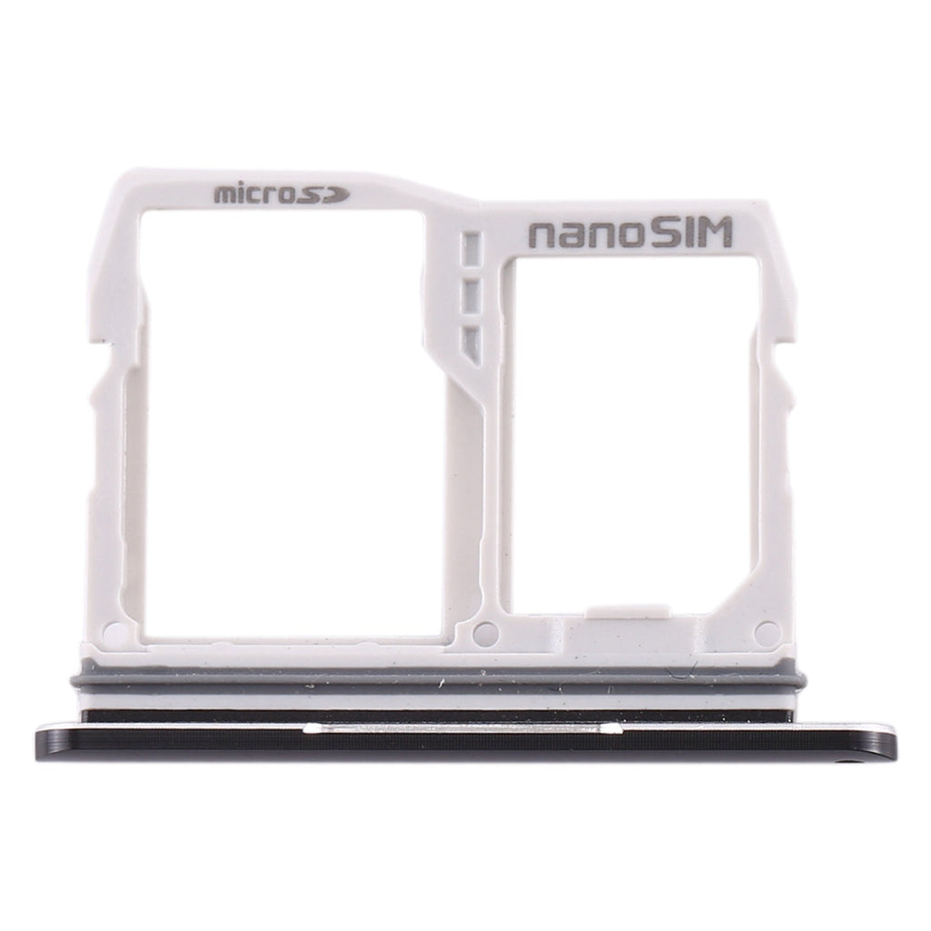 SIM Card Tray + Micro SD Card Tray for LG V50 ThinQ 5G(Black)