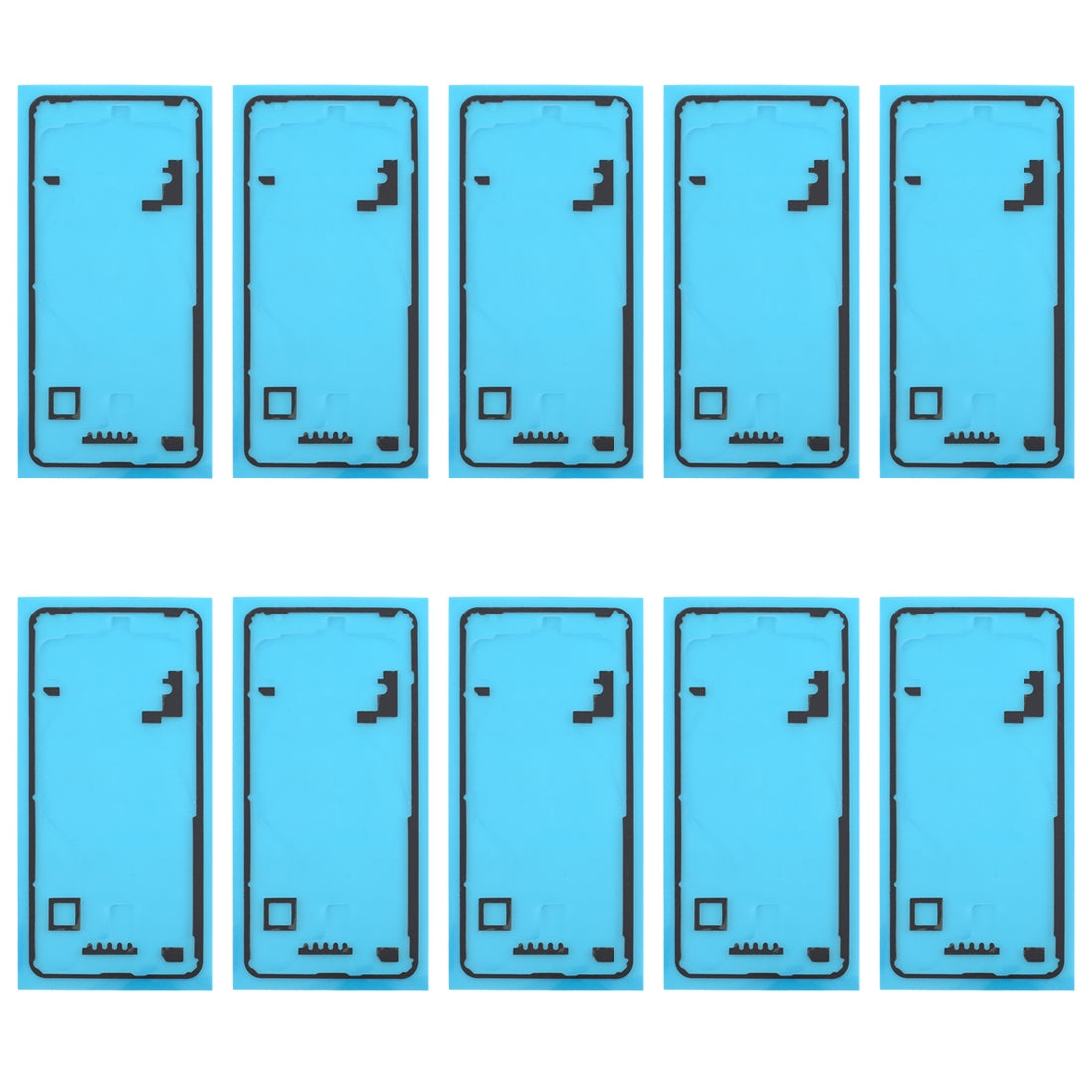 10 PCS Back Housing Cover Adhesive for LG G8s ThinQ