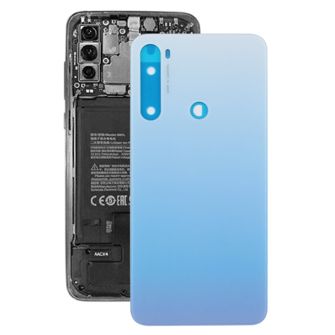 Battery Back Cover for Xiaomi Redmi Note 8(White)