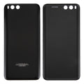 For Xiaomi Mi 6 Glass Battery Back Cover(Black)