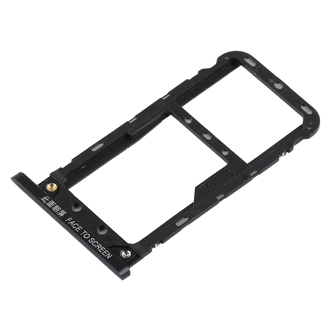 SIM Card Tray for Xiaomi Mi Max 3(Black)